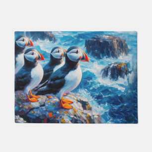 Puffins Fußmatte