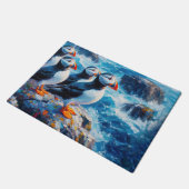 Puffins Fußmatte (Schrägansicht)