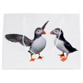 Puffins Geschenktasche Große Geschenktüte (Vorderseite)