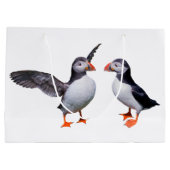 Puffins Geschenktasche Große Geschenktüte (Rückseite)