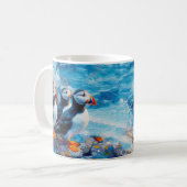 Puffins Kaffeetasse (Vorderseite Links)