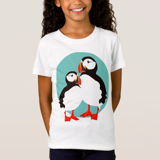 Puffins-Kids T-Shirt (Vorderseite)