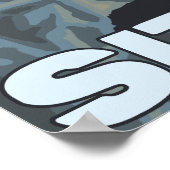 Puffins & Kreuzfahrtschiff - Sitka, Alaska Poster (Ecke)