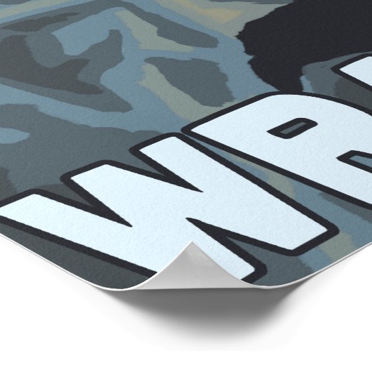 Puffins & Kreuzfahrtschiff - Wrangell, Alaska Poster (Ecke)