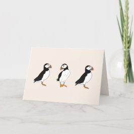 Puffins leere Karte