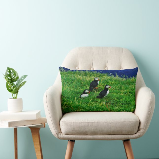Puffins Lumbar Pillow Lendenkissen (Stuhl )