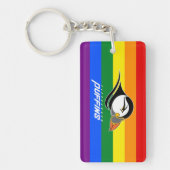Puffins Pride Schlüsselanhänger (Vorderseite)