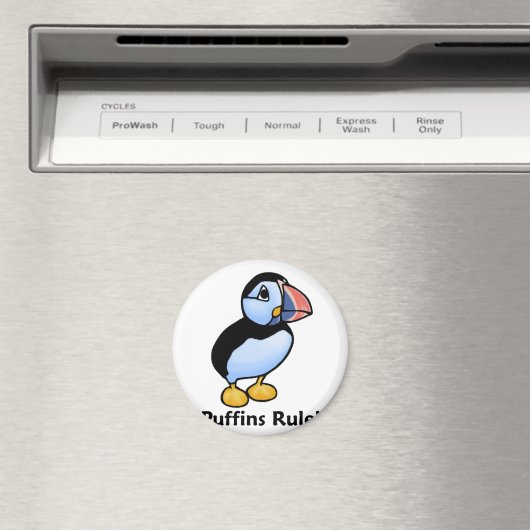 Puffins-Regel! Magnet (In Situ (Geschirrspüler))