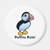 Puffins-Regel! Magnet (Vorne)