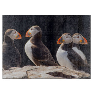 Puffins Schneidebrett