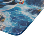 Puffins Schneidebrett (Ecke)