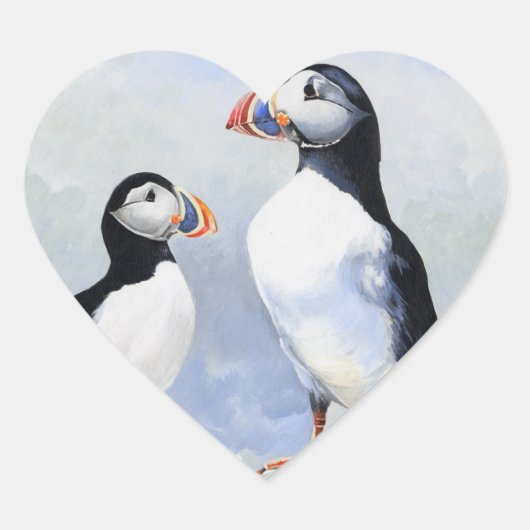 Puffins Stickers (Vorderseite)