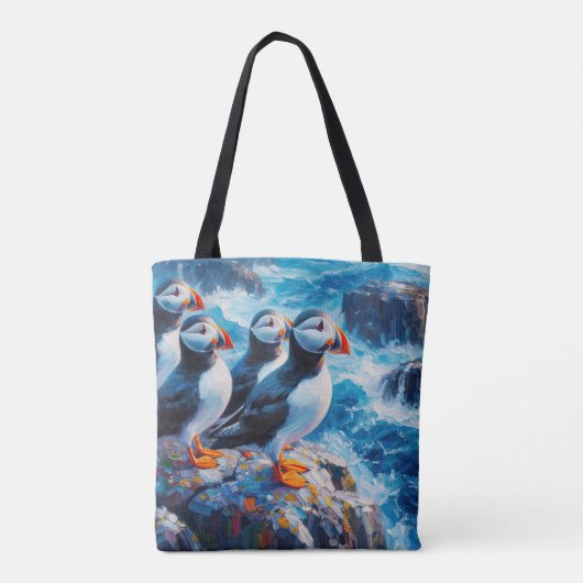 Puffins Tasche (Rückseite)