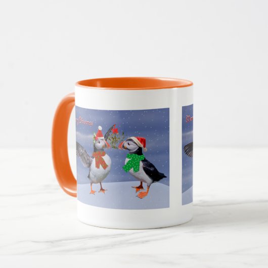 Puffins Tasse (Vorderseite Links)