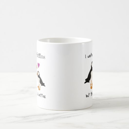 Puffins-Tasse Kaffeetasse (Mittel)