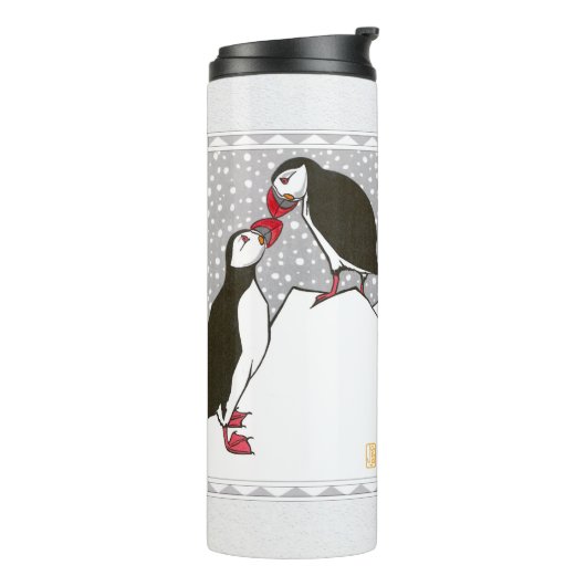 Puffins Thermosbecher (Nach links gedreht)