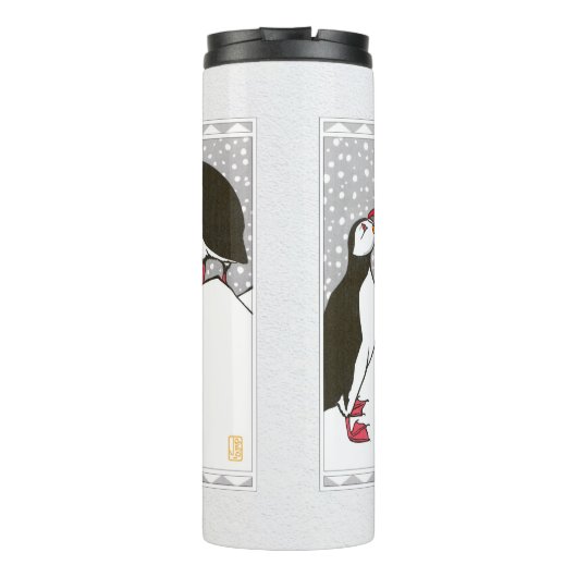 Puffins Thermosbecher (Rückseite)