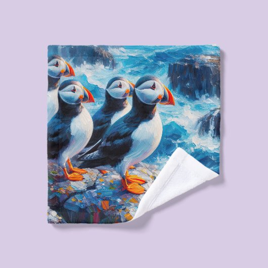 Puffins Waschlappen (Waschlappen)