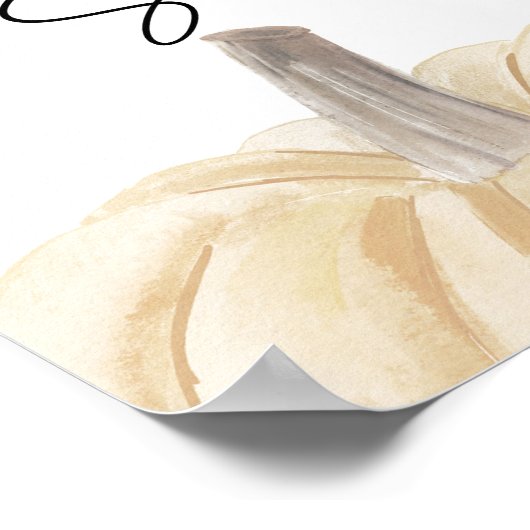 Puffkinderdusche Babys sind süß Poster (Ecke)