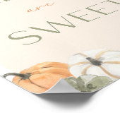 Puffkinderdusche Babys sind süß Poster (Ecke)