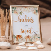 Puffkinderdusche Babys sind süß Poster