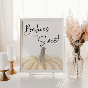 Puffkinderdusche Babys sind süß Poster