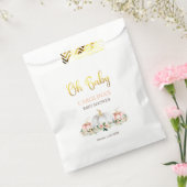 Puffkinderdusche Rosa und Gold-Geschenk Geschenktütchen (Versiegelt)