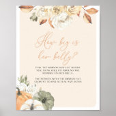 Puffkinderdusche wie groß ist ihr Bauchschild Poster (Vorne)