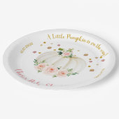 Puffkinderduschpapier Pappteller (Schrägansicht)