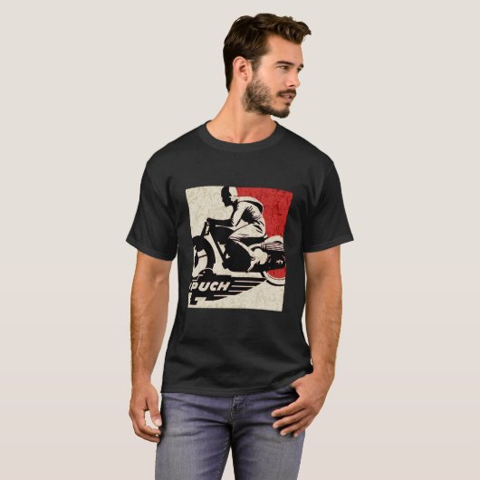 Puffmotorräder T-Shirt (Vorne ganz)