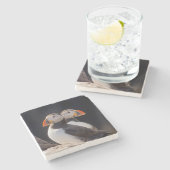 Puffnpaare Steinuntersetzer (Seitenansicht)