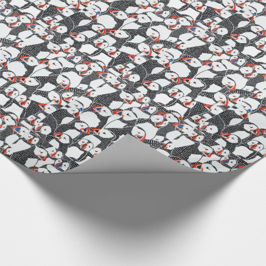 Puffpapier Geschenkpapier (Ecke)