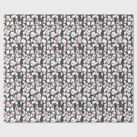 Puffpapier Geschenkpapier (Flach)