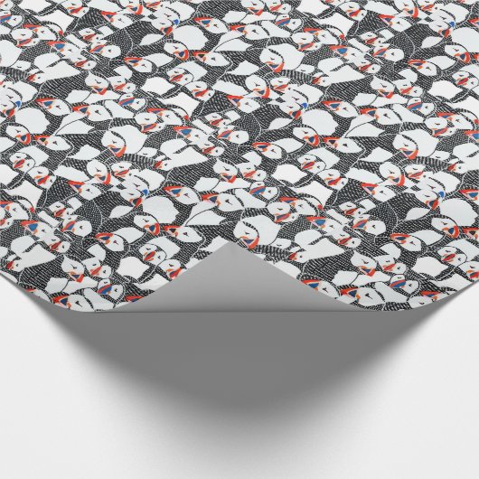 Puffpapier Geschenkpapier (Ecke)