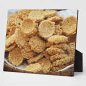 Puffriese Kuchen ~ asiatische Süßigkeiten Nachspei Fotoplatte (Seite)