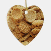 Puffriese Kuchen ~ asiatische Süßigkeiten Nachspei Keramikornament (Rechts)