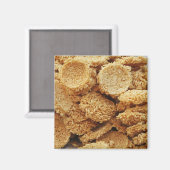 Puffriese Kuchen ~ asiatische Süßigkeiten Nachspei Magnet (Vorderseite/Rückseite)