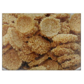 Puffriese Kuchen ~ asiatische Süßigkeiten Nachspei Schneidebrett (Vorderseite)