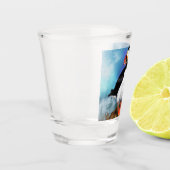 Puffsammglas Schnapsglas (Links)