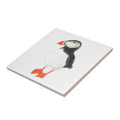 Puffsbird Wildlife Fliese (Seite)