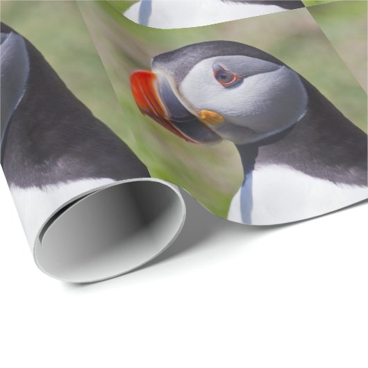 Puffstein Portrait Wrapping Paper Geschenkpapier (Rolleneckpunkt)
