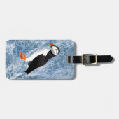 Puffvogel Gepäckanhänger (Vorderseite horizontal)