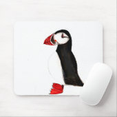 Puffvogel niedlich Funny Aquarell Arktis Mousepad (Mit Mouse)