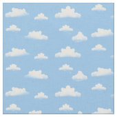 Puffy Clouds Designer Stoff (Nahaufnahme)