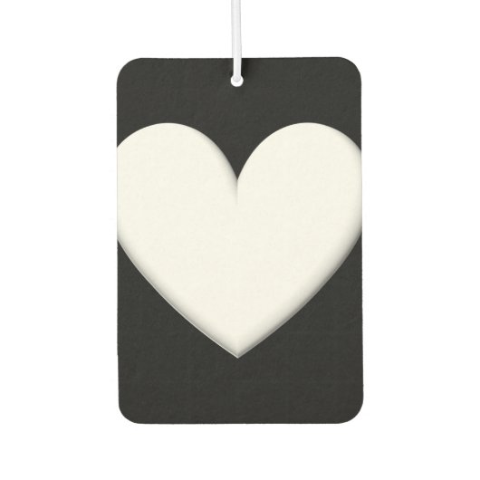 Puffy Heart Autolufterfrischer (Vorderseite)