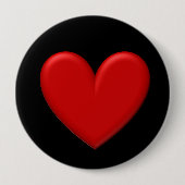 Puffy Heart Button (Vorderseite)