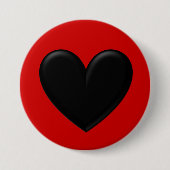 Puffy Heart Button (Vorderseite)