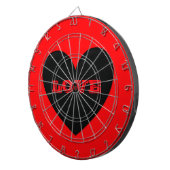 Puffy Heart Dartscheibe (Vorderseite rechts)