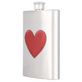 Puffy Heart Flachmann (Links)