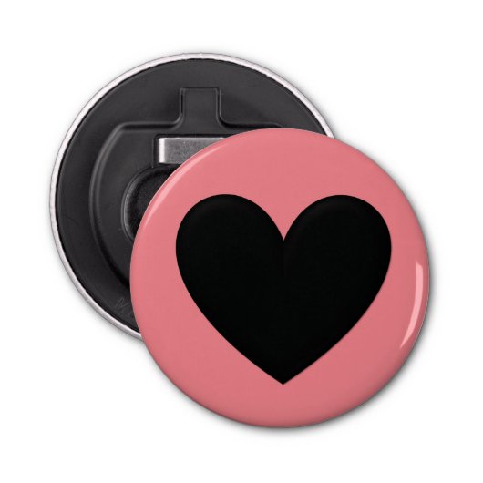 Puffy Heart Flaschenöffner (Vorderseite)